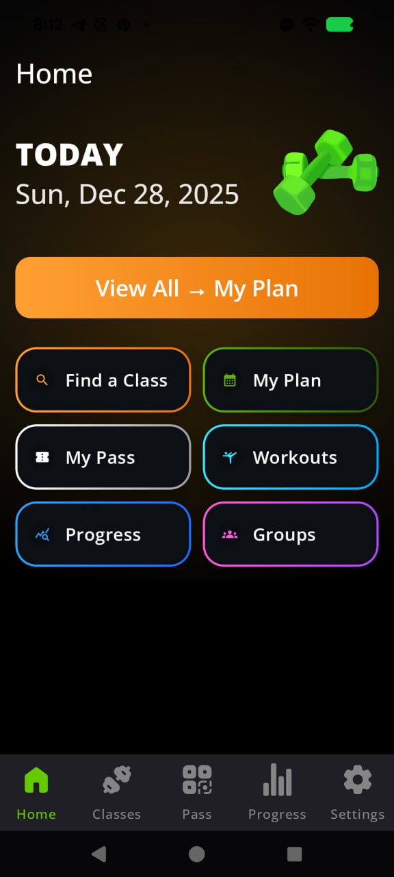 Draft UFC Gym - Screen 2